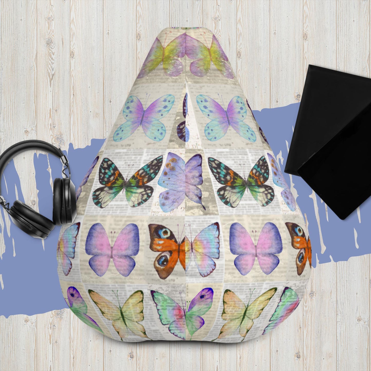 Butterfly Bean Bag Chair Cover